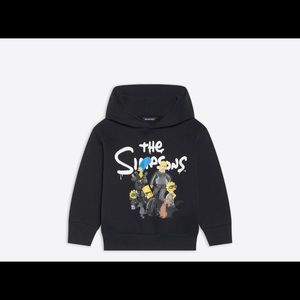 Balenciaga hoodie Simpsons collection
